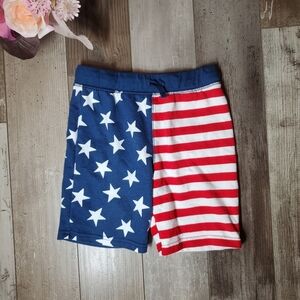 Carter's Red White and Blue Stars and Stripes Americana USA Shorts Size 5T NWOT